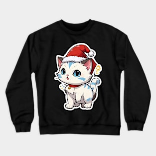 Cat Christmas Crewneck Sweatshirt